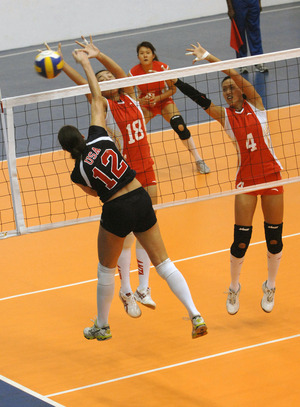 Volleyball Positions Outside Hitter