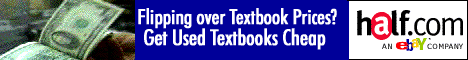 Half.com: buy/sell used books, music, movies,games